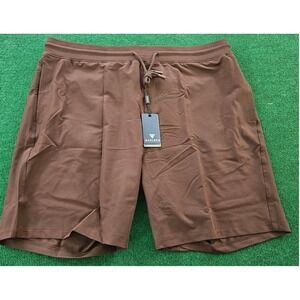 MAELREG ProFlex Shorts Brown Performance Men's‎ Size 3XL Athletic